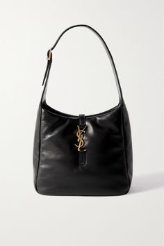 SAINT LAURENT's 'Le 5 à 7 Supple' shoulder bag is the ideal size to get you through the day. Made from soft leather, it's padded for added structure (and a plush feel) and closes via a monogram-adorned tab. Adjust the shoulder strap to your desired length and wear it with everything from wide-leg jeans and knits to sharply tailored pantsuits. Ysl 5 A 7, 5 A 7 Ysl, Red Crossbody, Small Shoulder Bags, Luxury Bag, Bag Light, Saint Laurent Bag, Black Crossbody, Green Bag