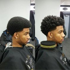 Cabelo Black, Tapered Afro, Hair Sponge, Black Haircut, Black Boys Haircuts, Afro Fade, Thick Natural Hair