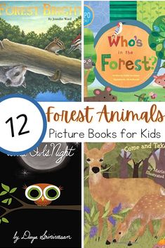 books about forest animals for kids to read