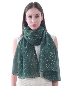 PRICES MAY VARY. COLOURFUL, SPARKLY and SKIN-FRIENDLY: This super soft, luxurious and lightweight galaxy space scarf is an ideal accessory for all seasons and occasions. Wide range of colour combinations to pick from. WEAR IT YOUR WAY: These summer / spring / autumn scarfs for women are elegant, lightweight and can be worn as a poncho, cape, stole, shawl, shrug, wrap, hijab, head scarf, headwear and in many more styles. EASY TO CARE FOR: Hand wash. Dry flat. Iron on reverse and on low. EASY TO W Women Scarf, Royal Blue And Gold, Fall Scarves, Oversized Scarf, Shawl Wrap, Silver Stars, Gold Stars, Star Print, Head Scarf