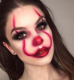 Hallowen Schminke, Scary Pennywise, Pennywise Makeup, Movie Halloween Costumes, Scary Makeup