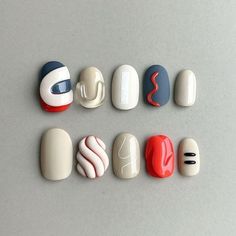 Feet Nail Design, Edgy Nails, Grunge Nails, French Acrylic Nails, Fabulous Nails