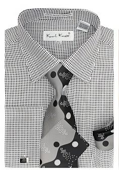 <div><p>Karl Knox Men's French Cuff Shirt Set - Two Tone Wave</p>
<p>Two Tone Wave<br />French Cuff Dress Shirt <br />Windowpane Shirt<br />Tie <br />Hanky <br />Cuff Links <br />65% Polyester 35% Cotton <br />Imported </p></div> French Cuff Dress Shirts, Dress Shirt And Tie, French Cuff Shirts, Home Stairs Design, French Cuff, Shirt Tie, Mens Band, Wool Suit, Stairs Design