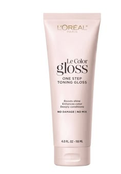 Loreal Paris Le Color Gloss Toner Silver Slate Anti-Yellow Gray Hair Treatment  | eBay Loreal Toner, Hair Toner, Fairy Hair, Gray Hair, Loreal Paris, Toner, Health And Beauty, Hair Care, Hair Color