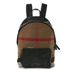 This is an authentic BURBERRY Mega Check Calfskin Abbeydale Simple Backpack in Black and Camel. This super-chic Burberry backpack is crafted of signature check in brown. It features a leather black flat top handle, a two-way zip-around closure, adjustable web shoulder straps, one front zip pocket, andpolished gold hardware. The flap opens to a black fabric interior with pockets. Burberry Backpack, Simple Backpack, Black Leather Flats, Black Camel, Flats Top, Black Backpack, Check In, Black Fabric, Gold Hardware