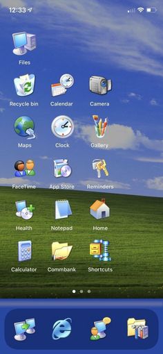 an image of a desktop computer screen with many icons