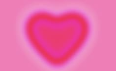 a pink heart shaped object on a pink background