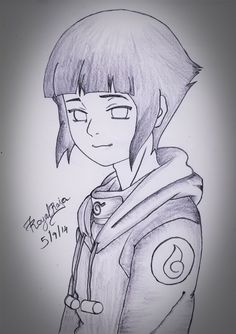 a drawing of an anime character wearing a hoodie and holding a backpack with the number 8 on it