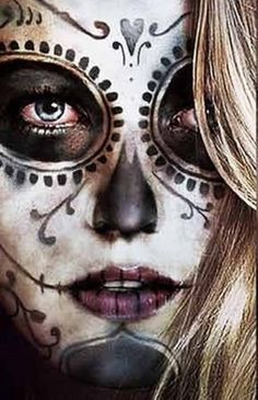 Disney Costume Makeup, Sugar Skull Face Paint, Girl Halloween Makeup, Day Of The Dead Makeup, Sugar Skull Drawing, Day Of The Dead Girl, Skull Face Paint, Make Carnaval