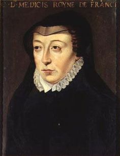 a painting of a woman in black with white lace on her collar and headband