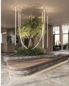 Modern Entrance Lobby Design Residential, Residential Lobby Interior, Indoor Landscape Design, Apartment In Dubai, Hotel Lobby Design, Lobby Interior Design, Office Interior Design Modern, Entrance Lobby, Lobby Interior