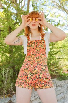 Marigold Print, Miracle Eye, 70s Shorts, Magical Women, 70s Clothing, Clothes Wishlist, 70s Inspired, Sustainable Fabrics, Large Fashion