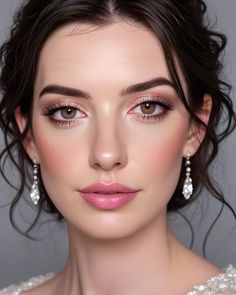 Timeless Elegance Dark Hair Bride, Soft Bridal Makeup for Every Ethnicity and Hair Colour, bridal makeup look, wedding makeup, soft glam bridal makeup