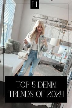 2024 Jeans Trends For Women, Mother Jeans, Cuffed Jeans