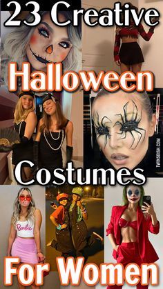 halloween costumes for women to make them look like they are wearing makeup