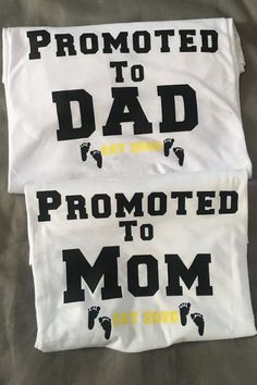 these shirts were made for a baby shower. Baby Shower Shirt, Baby Shower Shirts, Customized Shirts, Custom Shirts, Labour Day, Gender Neutral, Shirt Designs, Bathing Beauties, Adult Outfits