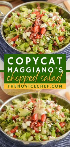 Copycat Maggiano’s Chopped Salad, easy healthy family meals, healthy salad recipe Yummy Healthy Recipes Dinner, Maggianos Chopped Salad, Yummy Healthy Recipes, Dinner Recipes Easy Healthy, Salad Skewers, Healthy Recipes Dinner, Chopped Salad Recipes, Dinner Recipes Easy