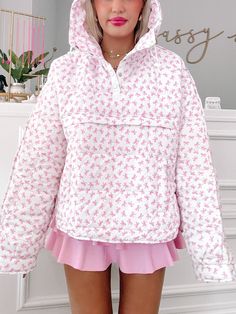 Paige Bow Pullover Pink Christmas List, Pink Bow Outfit, Fall Outfits Preppy, Sassy Shortcake, Patriotic Dresses, Pink Preppy, White Pullover, Pink Bows, Shoe Gifts