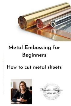 Metal embossing tutorial Embossing Techniques Metal, Metal Embossing Art Video Tutorials, Copper Sheet Metal Projects, Metal Embossing Patterns, Aluminium Crafts, Metal Etching Tutorial, Embossing Projects, How To Cut Metal, Sheet Metal Crafts