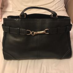 Black Coach Bag. Black Coach Bag, Bags Coach, Coach Bag, Michael Kors Hamilton, Coach Bags, Black Color, Shoulder Bags, Top Handle Bag, Michael Kors