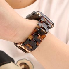 Our Best luxury designer Apple watch band fit iwatch series 6 5 4 3 straps. Our new arrival bestseller designs colors come in rose gold, gold, silver, black, pink, space grey, titanium, aluminum, gray & blue. In bling, steel, leather, scrunchies or silicone. We carry adapter sizes for 38mm, 40mm, 42mm, 44mm, men & women. At Nuroco.com we take pride in our high quality beautiful expensive looking affordable bands. We ship our bestselling fashion styles worldwide #applewatchbands #applewatch Smart Watch Strap, Ceramic Accessories, Ceramic Apple, Ceramic Accessory, Apple Watch Sizes