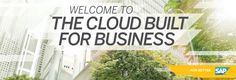 an advertisement for the cloud built for business