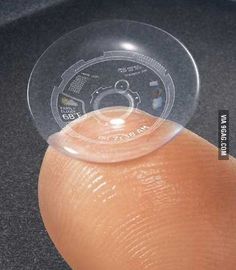 a finger with a plastic ring on it