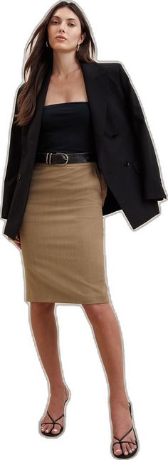 Elegant Pencil Skirt Suit For Semi-formal Occasions, Formal Pencil Skirt Suit For Fall, Elegant Formal Wool Skirt Suit, Elegant Wool Skirt Suit For Formal Occasions, Fitted Pencil Skirt Suit For Fall, Fitted Fall Pencil Skirt Suit, Fall Fitted Pencil Skirt Suit, Elegant Tailored Skirt Suit With Pencil Skirt, Elegant Tailored Pencil Skirt Suit