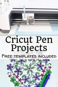 a cricut pen project with the title overlay