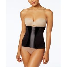 Tired Of Tugging On Your Shapewear? Then Try Our Easy-Up Waist Nipper. Effortless Dressing: Easy On Easy Off. Clothes Glide Over It. Helps Smooth And Shape Your Tummy And Waist. Flexible Boning On The Side Seams And Center Back Helps It Stay In Place. Provides Firm Control To Smooth Out Unsightly Bumps And Bulges For A Sleeker Curvier Silhouette.Mpn: 2368 Size: Large Color: Black Age Group: Adult Gender: Female Material: Center Front: Nylon/Elastane; Back And Sides: Nylon/Rayon; Center Front Lin Easy Up, Plus Size Designers, Waist Cincher, Plus Size Shopping, Waist Trainer, Slim Waist, Trendy Plus Size, Swimwear Tops, Boot Shoes Women