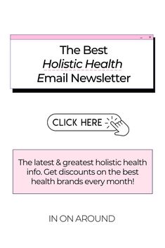 Get the best holistic health, holistic healing, clean beauty, and holistic lifestyle tips directly to your email inbox! Every month, receive the best non-toxic beauty deals & discounts... plus info on how to live a healthy and happy life. You won't want to miss these discounts and tips! Non-toxic living is the future - stay up to date! #cleanbeauty #holistichealth #healthylivingtips #healthylifestyle Holistic Lifestyle, Staying Healthy, Beauty Natural, Healthy And Happy, Holistic Nutrition, Holistic Living, Lifestyle Tips, Holistic Wellness