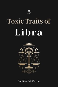 the front cover of a book with text that reads, 5 tonic treats of libra