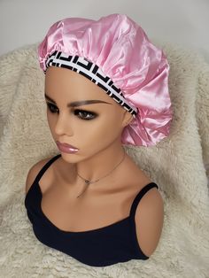 silk bonnet for braids Sleeping Cap, Silk Bonnet, Natural Hair, Natural Hair Styles, Curly Hair Styles, Free Download, Sleep, Satin