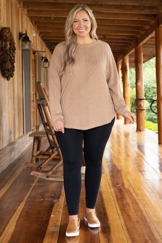 Our ALL NEW Slouchy is here!!! This mushroom cableknit tunic has a flattering CURVED hem, our signature dolman sleeves and long loose fit! This tunic is going to be your new go-to piece for the Fall and Winter or any time of year, really! It is seriously the softest material ever, and the neutral color makes it SO easy to style! Pair it with leggings, skinnies, booties, flats, a scarf, some glam accessories...seriously the opportunities are endless!! This comfy, cute beauty is a no-brainer!! Glam Accessories, Model Fits, Neutral Color, Dolman Sleeve, Fall And Winter, Neutral Colors, The Fall, Stuffed Mushrooms, Loose Fitting