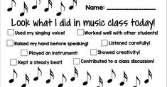 sheet music worksheet with notes for students to read and practice the musical score