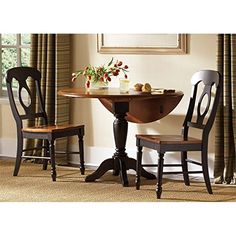 the low country 3 pc dining set is available in three different colors and styles, including black