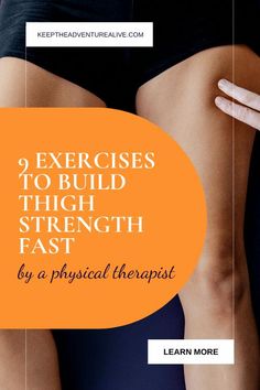 Healthy Knees, Knee Replacement Exercises, Exercises For Strength, Quad Muscles, Knee Strengthening Exercises, How To Strengthen Knees, Knee Pain Exercises, Quad Exercises, Easy Exercises