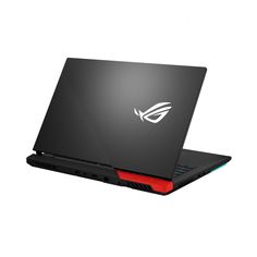 the asus laptop is open and ready to be used