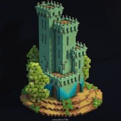 an image of a castle made out of legos