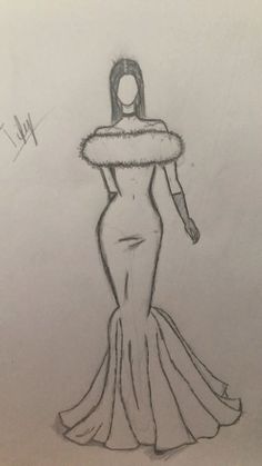 Things To Draw Clothes, Fashion Sketches Body Models, Cute Fashion Sketches, Dresses Drawing Design Sketches, Fashion Inspo Drawings, Fashion Drawing Easy, Fashion Designer Sketchbook, Aesthetic Dress Sketch, Dress Design Sketches Model