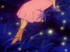 an animated image of a woman in a pink dress