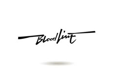 the word blood juice written in black ink