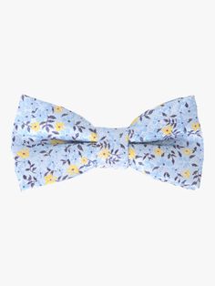 Add a fun finishing touch to any formal outfit with the Floral Bow Tie from our John Lewis collection. Crafted from a soft-to-touch fabric to create this cute and adjustable finishing piece. Page Boy Outfits, Floral Bow Tie, Boys Accessories, Formal Outfit, Boy Outfits, John Lewis, Floral, Fabric