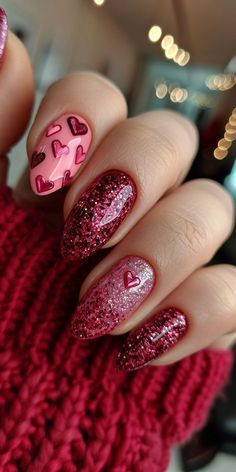 #nail design #nail inspo #elegant nails #nails #elegant nails #trendy nails #minimalist nails #cool nail inspo #nails idea #nude nail designs #graduation nails #summer nails #coffin nails designs #coffin nails #grad nails #summer toe nails #spring nails #nail ideas #nails acrylic #nail designs #nail inspo #nagels #nägel inspiration #bored panda coin #bored panda Valentines Day Glitter Nails, Fav Products, Nails Valentines, Fall Gel Nails, Valentine Nails, Polish Ideas, Pearl Nails, Thanksgiving Nails