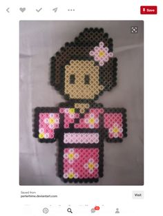 Easy Perler Bead Patterns, Perler Creations, Pixel Beads, Fusion Beads