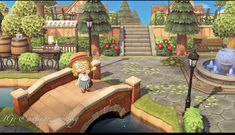 an animal crossing game is shown in this screenshot