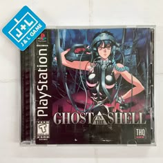 Ghost in the Shell - (PS1) PlayStation 1 [Pre-Owned] Video Games THQ Indie Horror Aesthetic, Pink Playstation, Retro Games Art, Library Small Room, Emotion Board, Video Game Cartoon, Tech Wizard, Y2k Tech