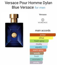 Versace Dylan Blue, Cologne Collection, Dylan Blue, Blue Perfume