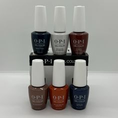 Brand New Opi Gel Color Nail Polish (6 Color Set) Various Fall Shades You get all the colors shown in the photos Opi Fall Colors Gel, Opi Gel Fall Colors, Fall Nail Colors Opi Gel, Fall Opi Gel Nail Colors 2024, Fall Nail Polish 2024, Opi Gel Polish Colors Fall 2024, Opi Gel Polish Colors Fall, Opi Gel Polish Colors, Fall Nails Opi