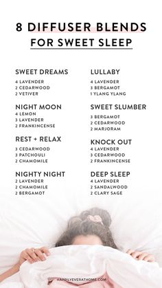 Sleeping Essential Oil Blends, Essential Oil Combinations, Doterra Essential Oils Recipes, Essential Oil Diffuser Blends Recipes, Oils For Sleep, Essential Oil Remedy, Young Living Essential Oils Recipes, Essential Oils Guide